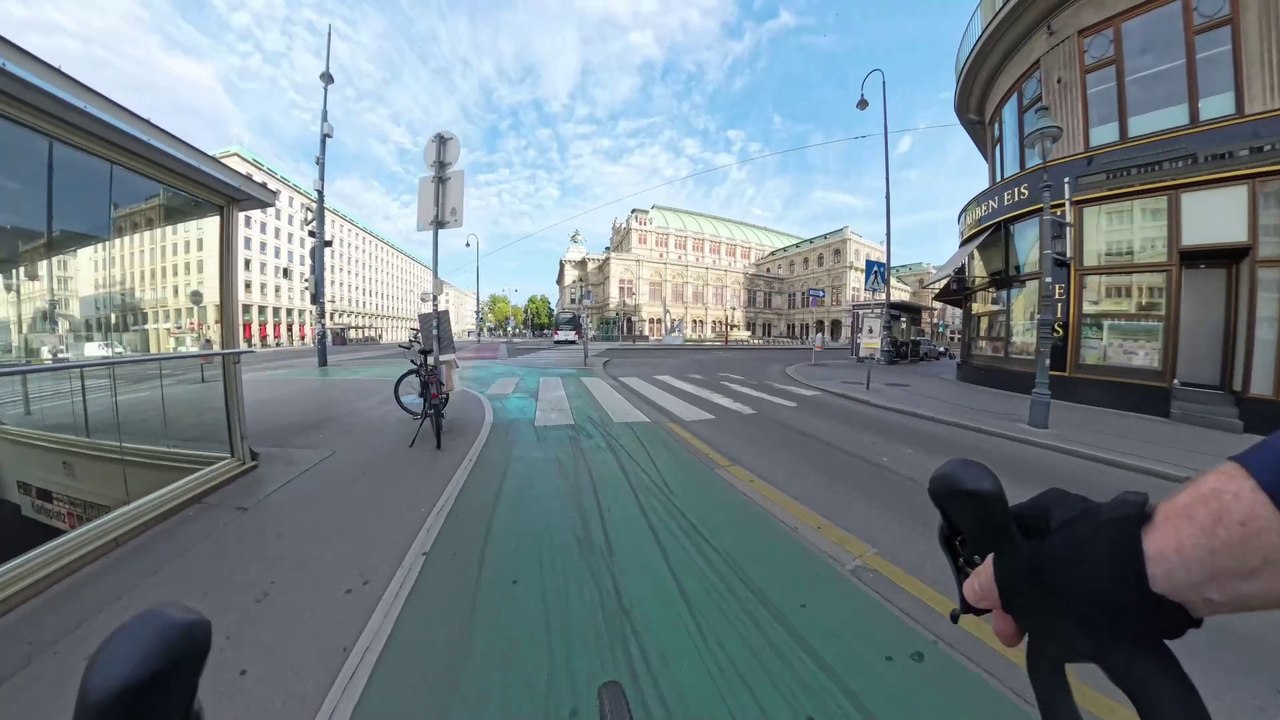 Radfahrt um die Wiener Ringstraße (1)