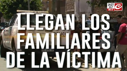 Llegaron los familiares de la víctima al lugar donde tirotearon el colectivo