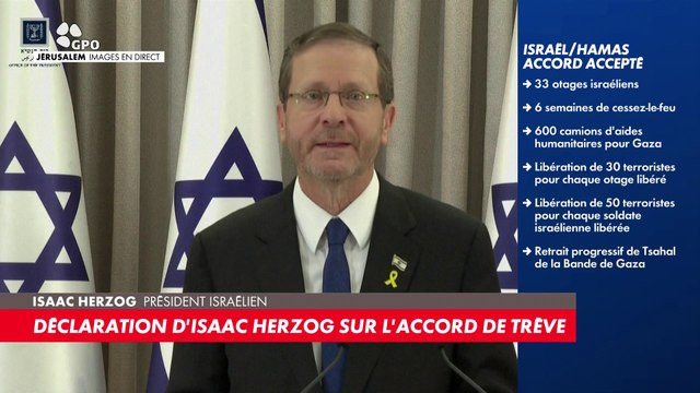 Isaac Herzog : «Nous sommes tous en attente du retour de nos frères et de nos sœurs»