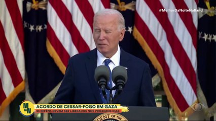 Acordo de cessar-fogo em Gaza começa com liberação de reféns | Melhor da Noite