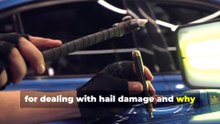 Why insurance companies prefer paintless dent repair for hail damage claims