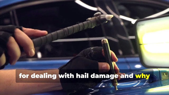 Why insurance companies prefer paintless dent repair for hail damage claims