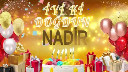 NADİR – Ad Günün Mübarək Nadir