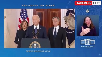 Joe Biden'dan anlaşma sonrası ilk açıklama: İsrail bizim sayemizde ateşkes dedi