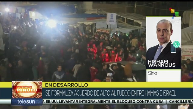 Se formaliza acuerdo de alto al fuego entre Hamás e Israel