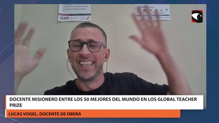 Docente misionero entre los 50 mejores del mundo en los Global Teacher Prize