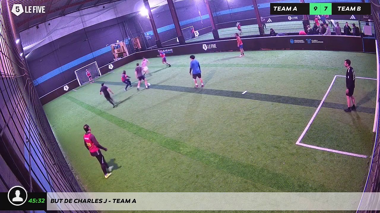 But de Charles J - Team A