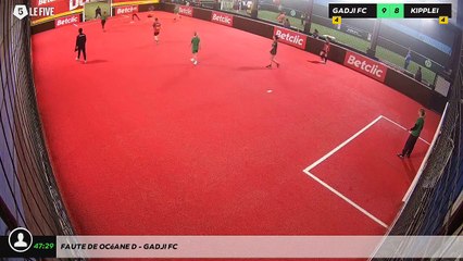 Faute de Océane D - Gadji Fc