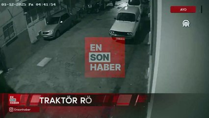 Aydın'da traktör römorku hırsızlığı