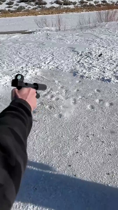 Spinning ice bullets with @Tier1Concealed High Speed footage on their ...