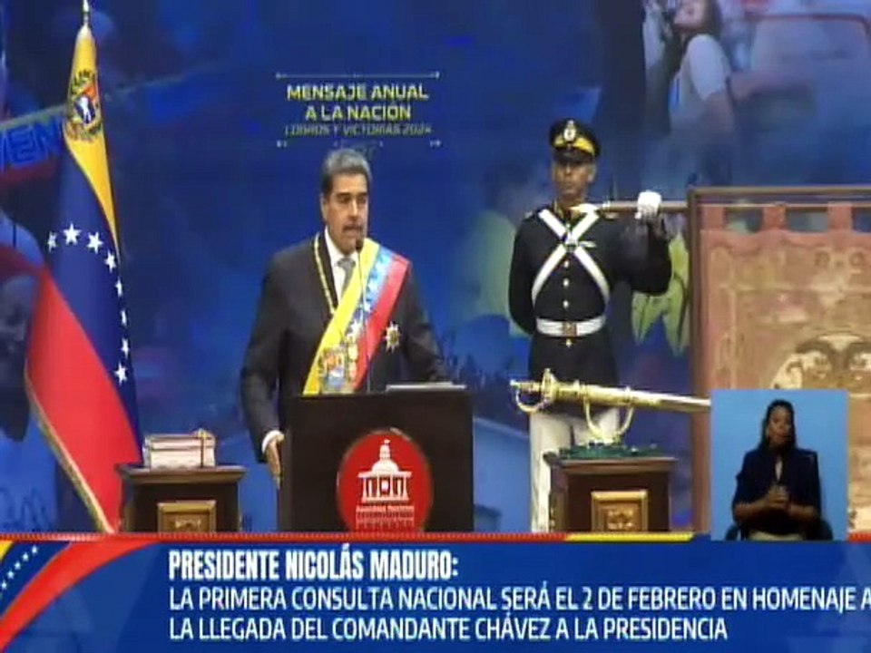 Pdte. Maduro anuncia la creación de la comisión nacional para la próxima reforma constitucional 2025
