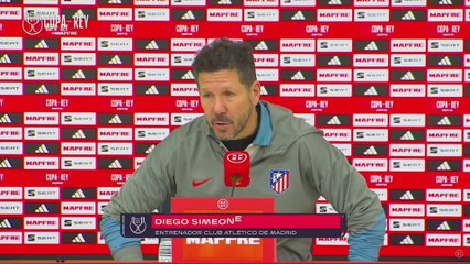 Simeone, rueda de prensa completa tras el Elche - Atlético