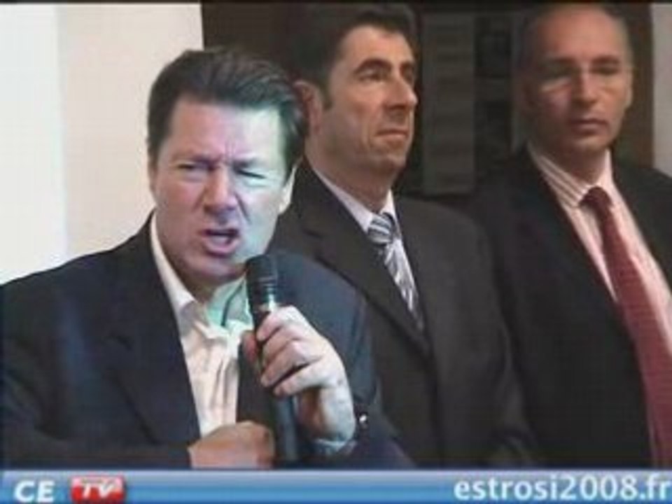 Législatives Touët-sur-Var Christian Estrosi 2008