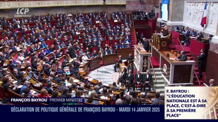La séance est ouverte ! - Déclaration de politique générale de François Bayrou - 14/01/2015