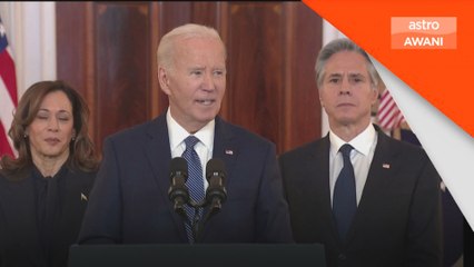 Gencatan senjata: Ini satu kejayaan selepas 400 hari perjuangan - Biden