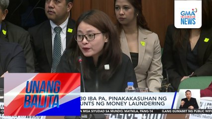 Alice Guo at 30 iba pa, pinakakasuhan ng DOJ ng 62 counts ng money laundering | Unang Balita