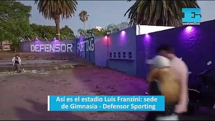 Así es el estadio Luis Franzini sede Gimnasia - Defensor Sporting