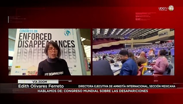 Buscadoras de México participan en primer Congreso Mundial sobre Desapariciones Forzadas en Suiza