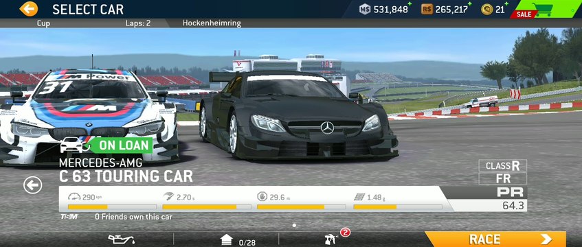 Grand Prix Circuit - HOCKENHEIMERING Germany Real Racing 3