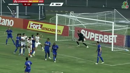 Melhores Momentos - Concórdia 0 x 0 Barra - 1ª Rodada - Campeonato Catarinense 2025