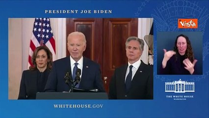"? uno scherzo?" Biden incredulo a domanda cronista su merito cessate il fuoco, suo o di Trump?