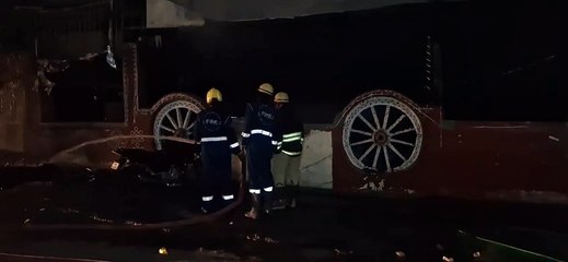 FIRE ACCIDENT AT HOTEL