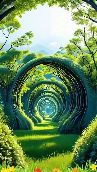 "Magical Green Road: Tunnel of Love - Beautiful Tree Covered Street - Stunning Nature - Relaxing Drive - Serene Countryside Road"