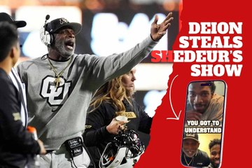 Deion Sanders steals the show on Shedeur's podcast with a sensitive message