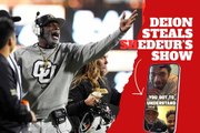Deion Sanders steals the show on Shedeur's podcast with a sensitive message