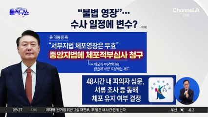 윤 대통령 측, 체포적부심사 청구…“불법 영장”