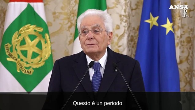 Mattarella: Torna la politica di potenza ottocentesca