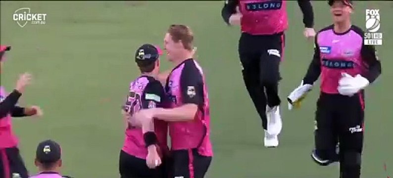 Adelaide Strikers v Sydney Sixers Match Highlights
