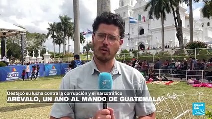 Informe desde Esquipulas: presidente de Guatemala Bernardo Arévalo cumple un año en el poder