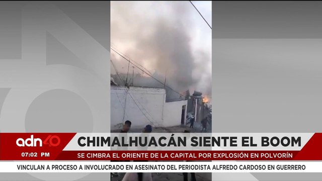 Explota taller clandestino de pirotecnia en Chimalhuacán I Ciudad Desnuda