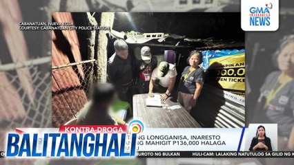 Lalaking nagbebenta ng longganisa, inaresto matapos makuhanan ng mahigit P136,000 halaga ng hinihinalang shabu | Balitanghali