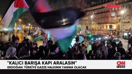 Gazze'de ateşkes sağlandı! Erdoğan: Memnuniyetle karşılıyoruz
