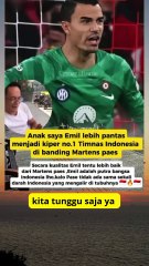 Ayah Emil bandingkan anaknya dengan Martens paes #beritasepakbola#football #sepakbola #timnas