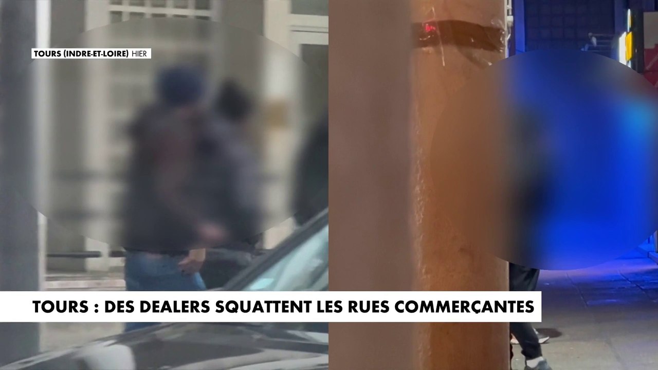 Tours : des dealers squattent les rues commerçantes