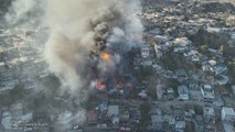 Incendio alcanza zona urbana en Tijuana; habría 12 viviendas afectadas