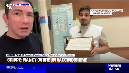 Épidémie de grippe: un centre de vaccination provisoire vient d'ouvrir à Nancy