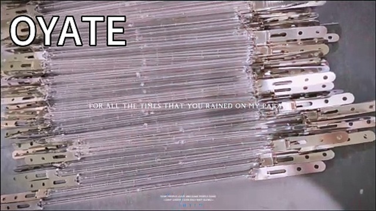 13195X metal X type 480mm 1000w 235v halogen infrared heat lamps quartz ir heating tube