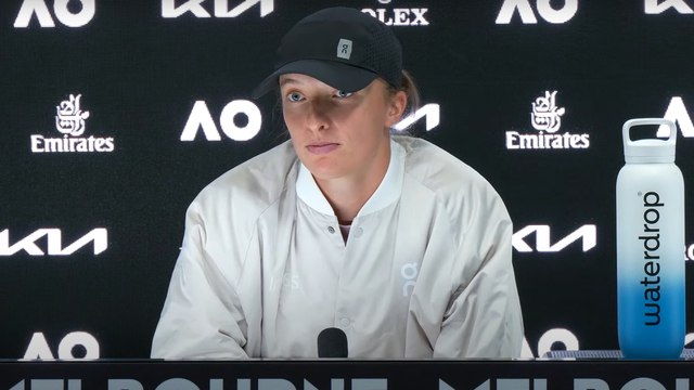 Tennis - Australian Open 2025 - Iga Swiatek : If I play well, I know I will return to world No. 1