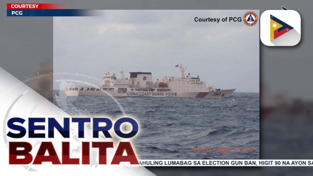 PCG, patuloy ang pagharang sa ‘The Monster ship’ ng China Coast Guard na ilegal na nananatili sa EEZ ng Pilipinas