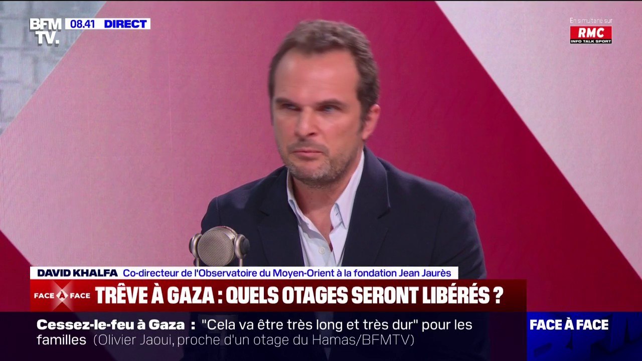 Accord Israël-Hamas: "Ce cessez-le-feu aurait pu être signé il y a au moins six mois", affirme David Khalfa, co-directeur de l’Observatoire du Moyen-Orient