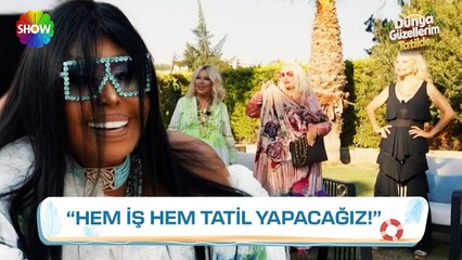 Dünya Güzellerim, tüm ihtişamlarıyla otele giriş yapıyor! ¦ Dünya Güzellerim Tatilde 1. Bölüm