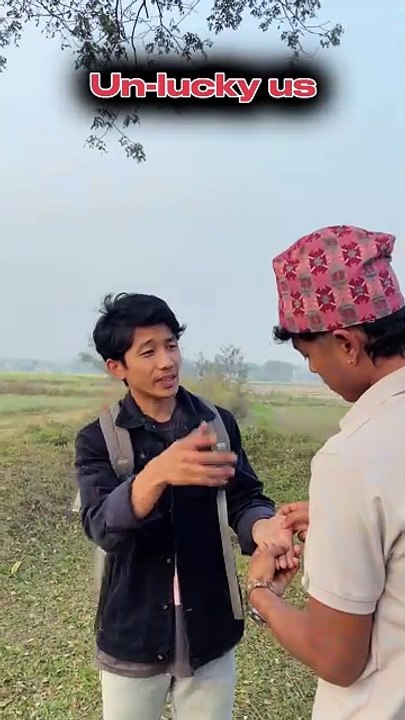 Unlucky me and you = this is us bro 👊