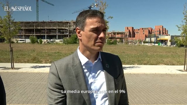Vídeo | Pedro Sánchez y el entonces alcalde de Leganés, Santiago Llorente, visitan en abril de 2023 las obras de viviendas públicas adjudicadas al constructor de la 'trama Koldo'