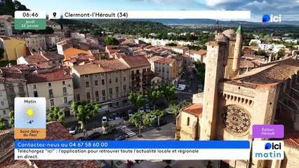 16/01/2025 - ici matin par ici Hérault en vidéo