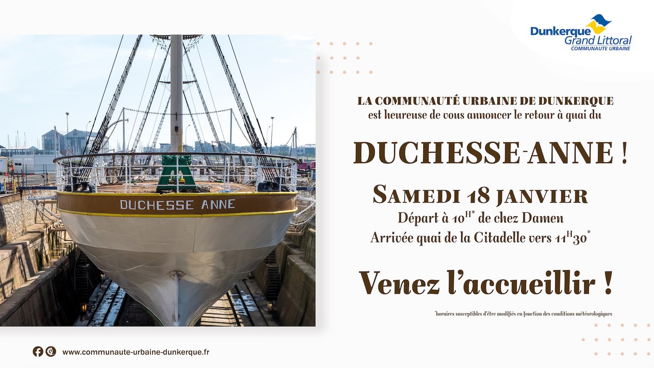 En direct : Le retour du Duchesse-Anne !