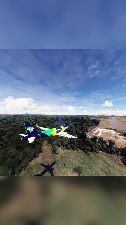 Tiny Airstrip! Unbelievable Landing Azul A320neo at Gold Coast Airport (YBCG), Gold Coast, Australia